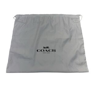 Coach Satin JUMBO Dust Bag White